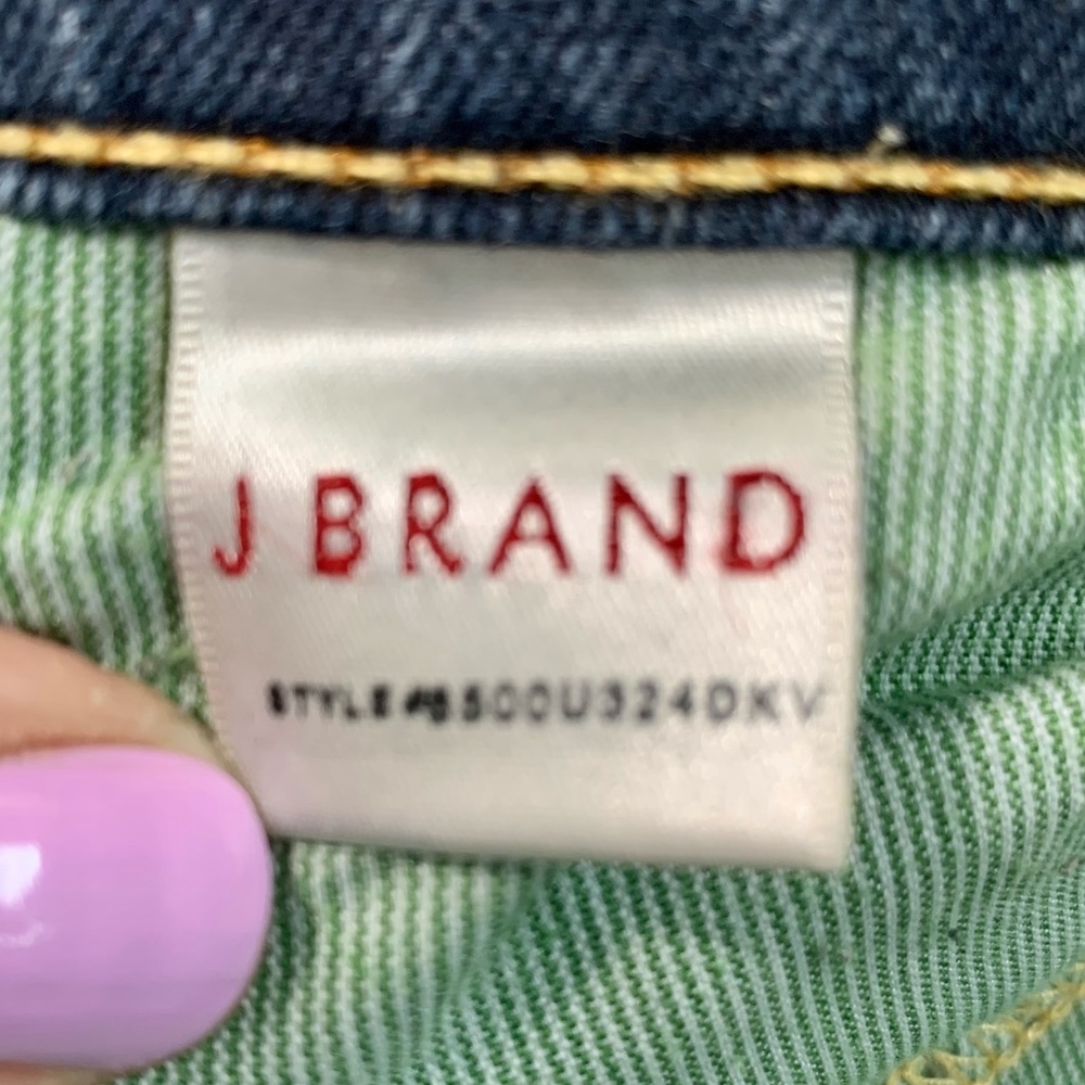 J BRAND Jeans Ankle Length cropped Medium Wash Sz 26 - Picture 8 of 9